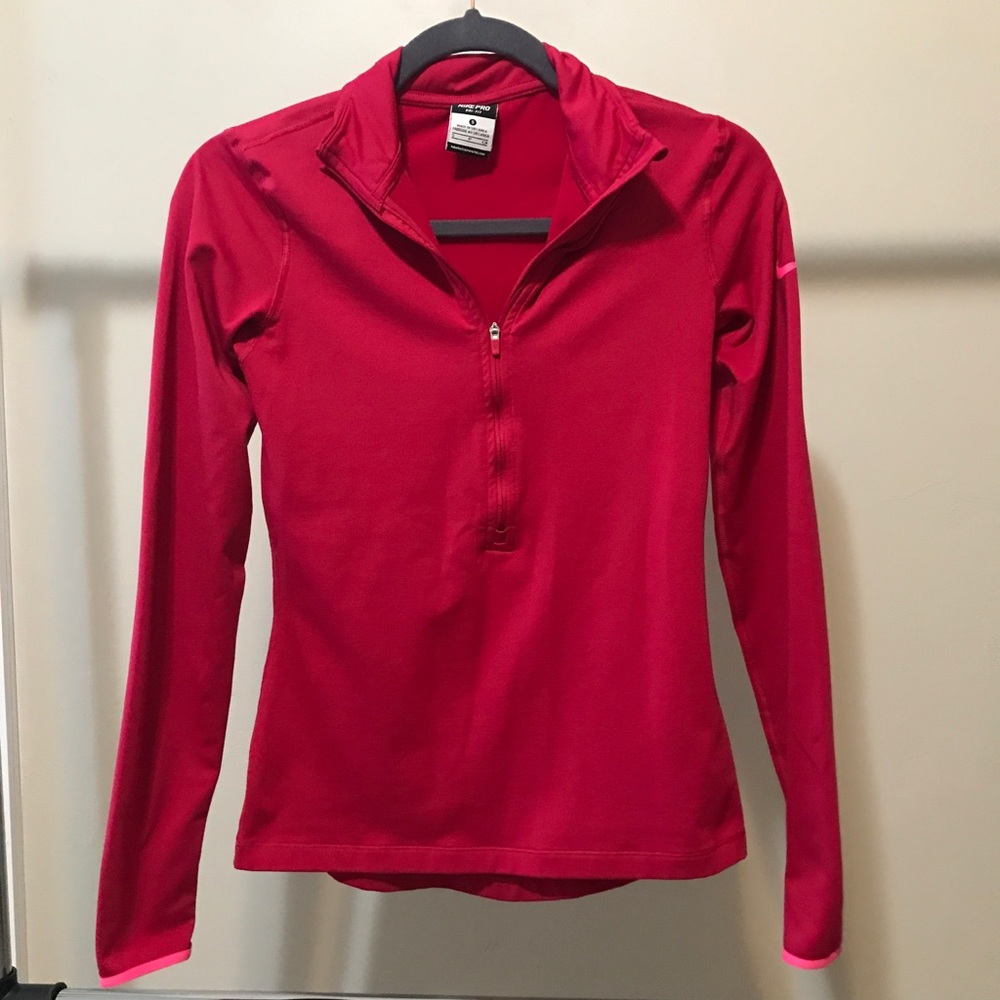 NIKE | Pink Athletic half zip